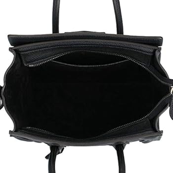 CELINE セリーヌ LUGGAGE Nano ハンドバッグ 黒 美品 CELINE Smooth Calfskin Nano Luggage Black 161024 | FASHIONPHILE